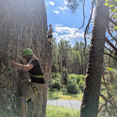 Vorschaufoto zu 28 Kletterfreizeit